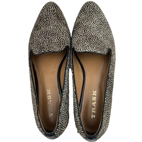 Trask Loafer Shoes Flats Women’s Size 7.5 Brown Farrah Slip-On Leather Brazil - Picture 7 of 14